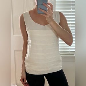 Tory Burch 100% silk cream blouse - 8